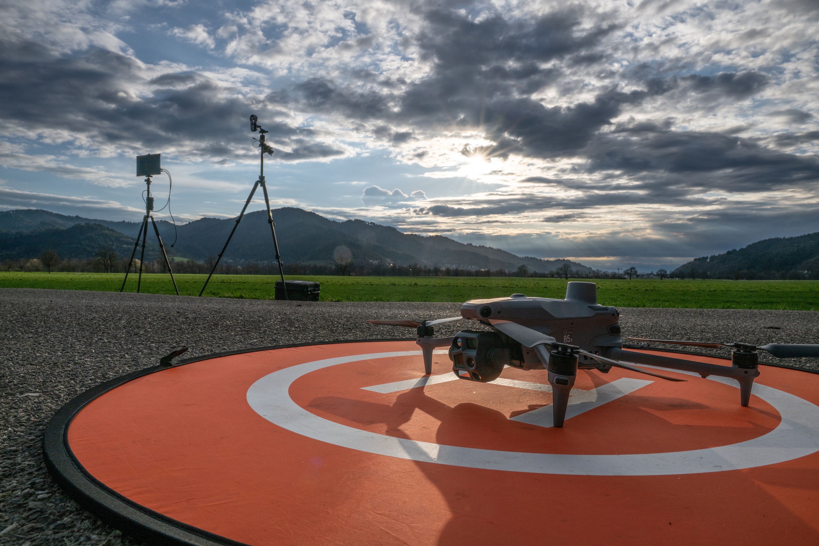 Durchführung der Thermografie-Inspektion mit einer DJI Matrice 4T